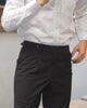 Black stripe - Landon belts trousers
