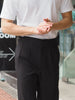 Black - Lawrence side adjuster trousers