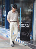 Light sand harry leg trousers