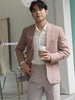 Rust - blazer suit