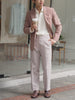 Rust - blazer suit
