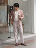 Rust - blazer suit