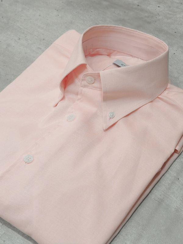 Pink button down shirt