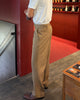 Caramel - harry with belt trousers