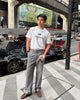 Grey - harry with belt trousers