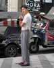 Grey - harry with belt trousers
