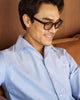 Blue moonlight Lido collar shirt