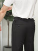 Black - Lawrence side adjuster trousers