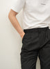 Black harry-leg trousers