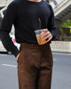 Brick - Tapered trousers