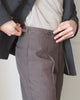 Choco Casey pleated wool trousers