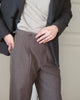 Choco Casey pleated wool trousers