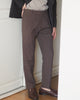 Choco Casey pleated wool trousers