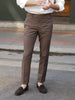 Choco- ridley double belt trousers