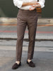 Choco- ridley double belt trousers