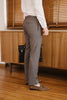 Grey - ridley double belt trousers