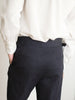 Denim - Ankle belts trousers