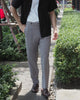 Black linen pocket shirt