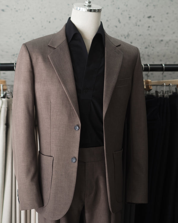 Choco wool - blazer suit