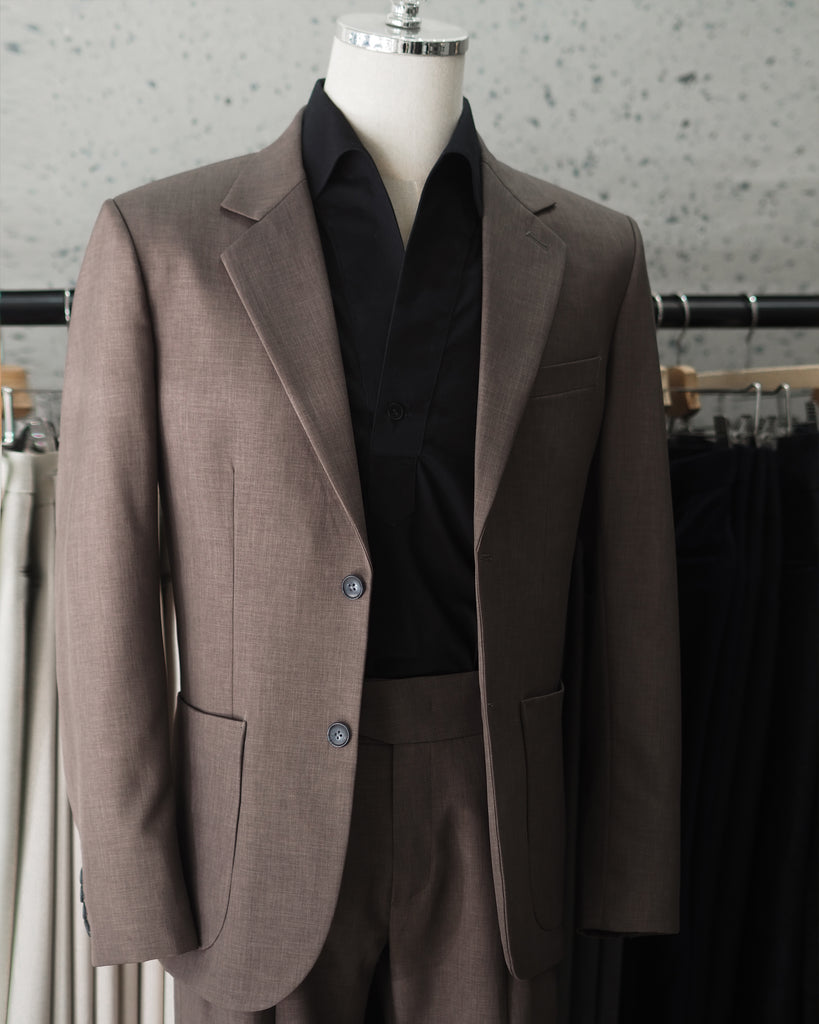 Choco wool - blazer suit