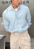 Blue Lido collar shirt
