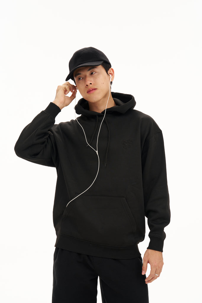 Black Heartbeat sweater shirt