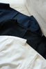 Navy - Square neck with trim shirt