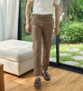 Caramel - ridley double belt trousers