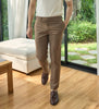 Caramel - ridley double belt trousers