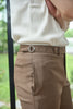 Caramel - ridley double belt trousers