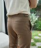 Caramel - ridley double belt trousers