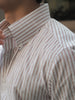 Latte - Linen cotton button down shirt