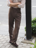 Choco Tommy leg trousers