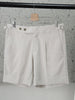 Beige Sand Terry side adjuster shorts