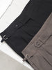 Black rafeal pleated belt trousers