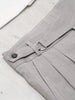 Ash grey with Frankie pleated trousers