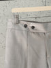 Ash Grey Terry side adjuster shorts