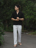 White Linen - Ashi trousers