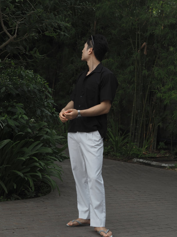 White Linen - Ashi trousers