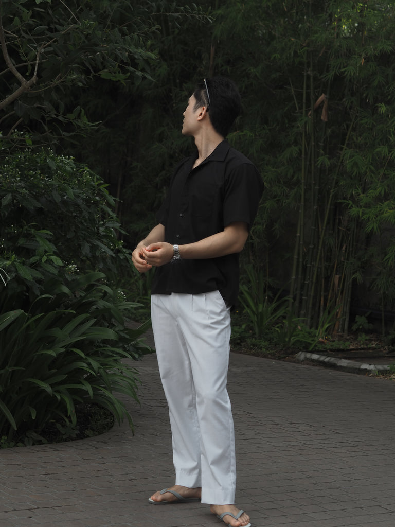 White Linen - Ashi trousers