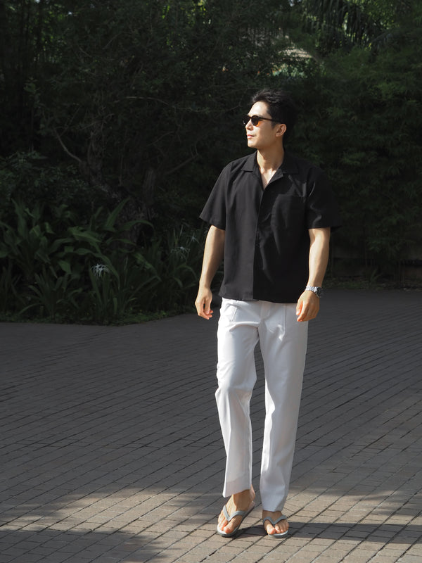 White Linen - Ashi trousers