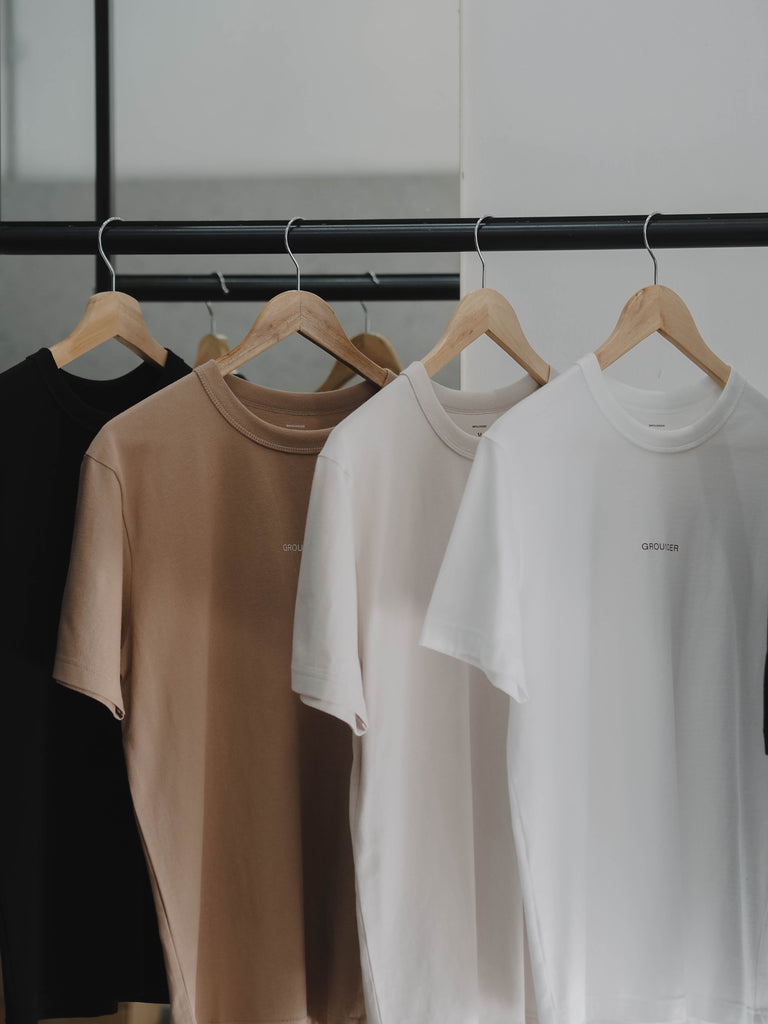 Caramel grounder logo t-shirt
