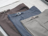 Dust double belt trousers