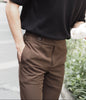 Umber- Ridley belt trousers
