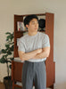 Dark grey - harry with belt trousers
