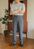 Dark grey - harry with belt trousers