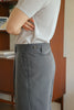 Dark grey - harry with belt trousers