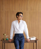 Navy - Joris belts trousers