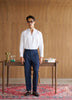 Navy - Joris belts trousers