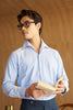 Blue moonlight Lido collar shirt